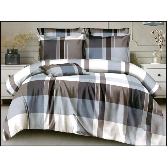 POŚCIEL 3D SATYNA BAWEŁNIANA 3cz.