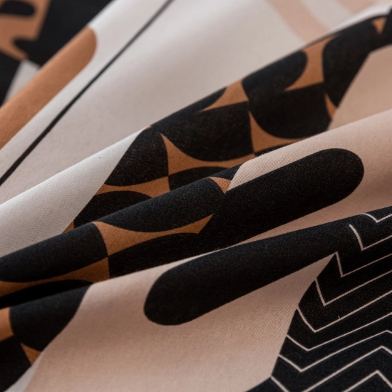 KOMPLET POŚCIELI SATYNA BAWEŁNIANA Z PRZEŚCIERADŁEM POSZWA