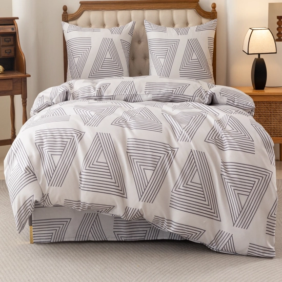 KOMPLET POŚCIELI SATYNA BAWEŁNIANA Z PRZEŚCIERADŁEM POSZWA