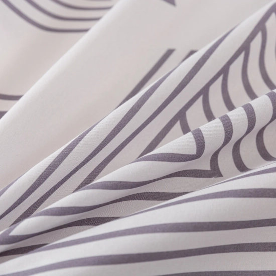 KOMPLET POŚCIELI SATYNA BAWEŁNIANA Z PRZEŚCIERADŁEM POSZWA