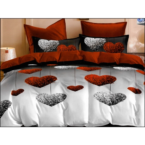 POŚCIEL 3D SATYNA BAWEŁNIANA 3cz.