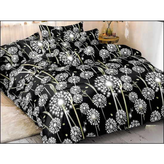 KOMPLET POŚCIELI DWUSTRONNA POŚCIEL 140x200 +2 POSZEWKI SATYNA BAWEŁNIANA