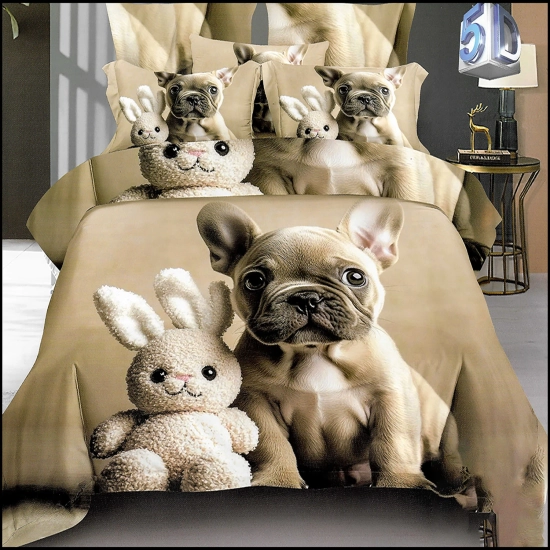 KOMPLET POŚCIELI SATYNA BAWEŁNIANA Z PRZEŚCIERADŁEM POSZWA