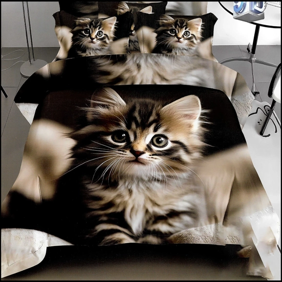 KOMPLET POŚCIELI SATYNA BAWEŁNIANA Z PRZEŚCIERADŁEM POSZWA