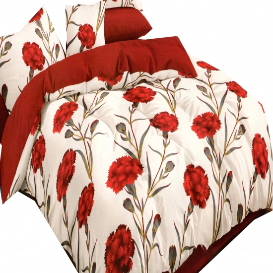 KOMPLET POŚCIELI SATYNA BAWEŁNIANA Z PRZEŚCIERADŁEM POSZWA