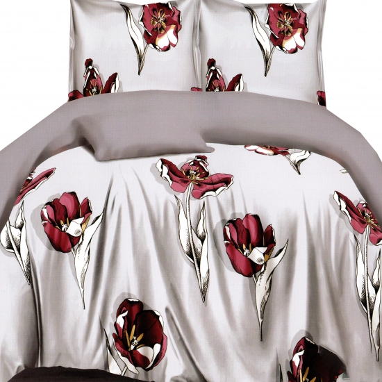 POŚCIEL 3D SATYNA BAWEŁNIANA 4cz.