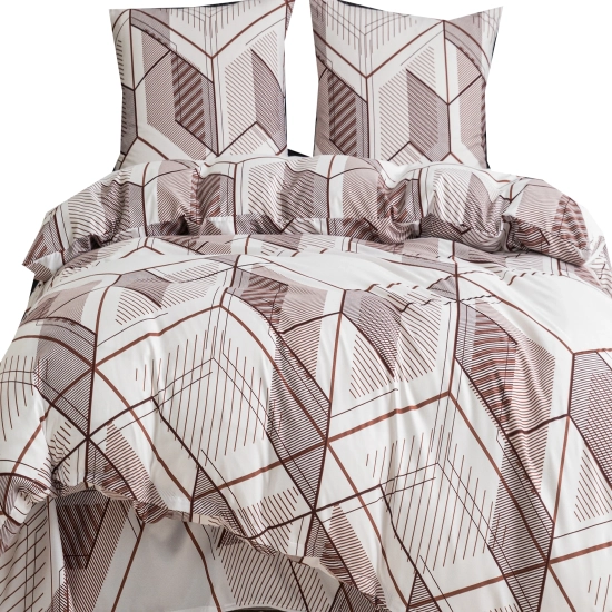 KOMPLET POŚCIELI 3D SATYNA BAWEŁNIANA 2 POSZEWKI 70X80 POSZWA