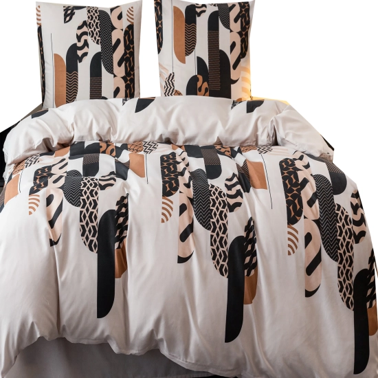 KOMPLET POŚCIELI DWUSTRONNA POŚCIEL 135x200 +2 POSZEWKI + PRZEŚCIERADŁO