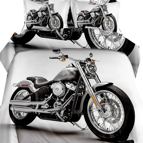 KOMPLET POŚCIELI SATYNA BAWEŁNIANA Z PRZEŚCIERADŁEM POSZWA