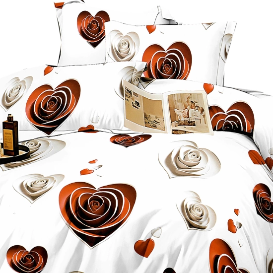 KOMPLET POŚCIELI SATYNA BAWEŁNIANA Z PRZEŚCIERADŁEM POSZWA