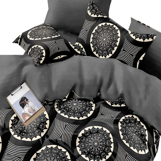 POŚCIEL 3D SATYNA BAWEŁNIANA 3cz.