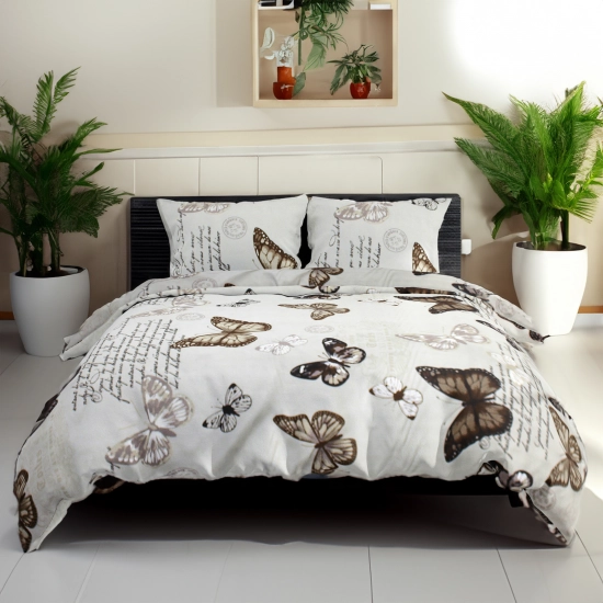 POŚCIEL 160x200 DWUSTRONNA + PRZEŚCIERADŁO MODERN