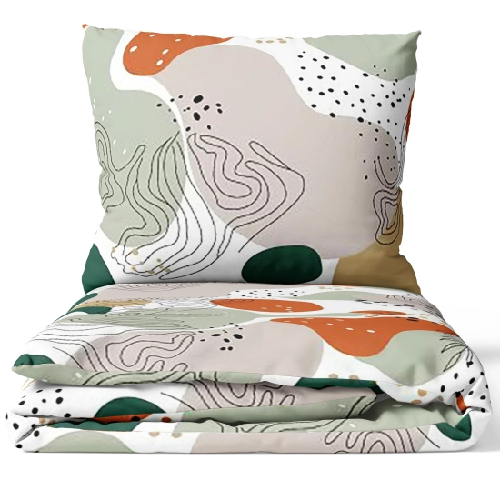 NOWOCZESNA POŚCIEL 140x200 DWUSTRONNA KOMPLET