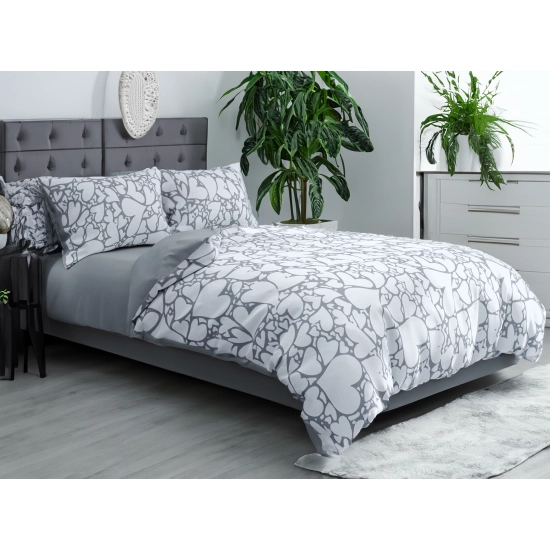 POŚCIEL 160x200 DWUSTRONNA + PRZEŚCIERADŁO MODERN