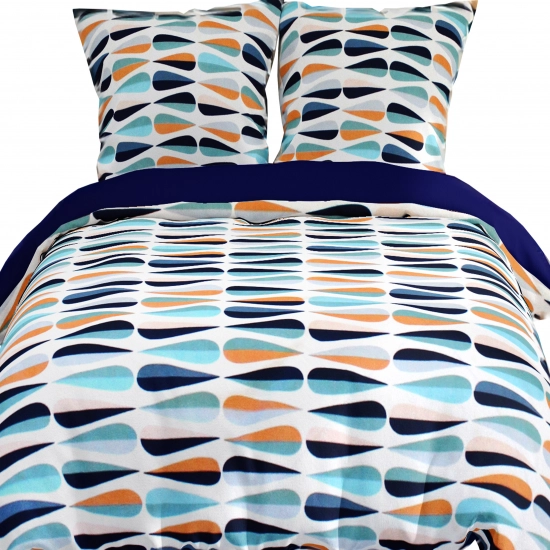 POŚCIEL 160x200 DWUSTRONNA + PRZEŚCIERADŁO MODERN