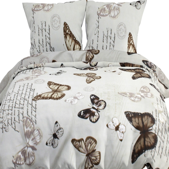 POŚCIEL 160x200 DWUSTRONNA + PRZEŚCIERADŁO MODERN