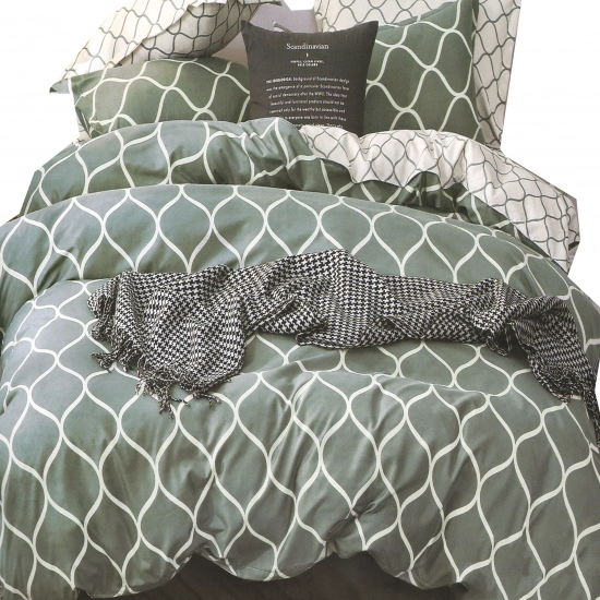 KOMPLET POŚCIEL BAWEŁNA 4cz.