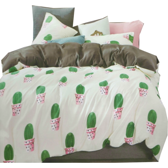 KOMPLET POŚCIELI 100% BAWEŁNA DWUSTRONNA POŚCIEL 135x200 +2 POSZEWKI