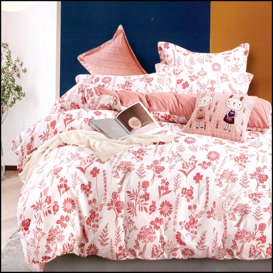 KOMPLET POŚCIELI 100% BAWEŁNA DWUSTRONNA POŚCIEL 150x200 +2 POSZEWKI