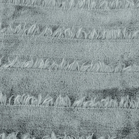 PLUSZOWY KOC NA ŁÓŻKO FOTEL Z MIKROFIBRY 160X200 NARZUTA JASNY SZARY