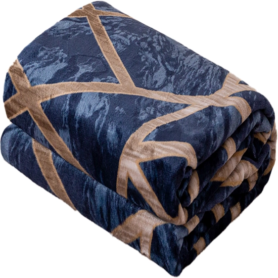 Duży dekoracyjny koc z mikrofibry 200x220 cm – idealny na łóżko małżeńskie