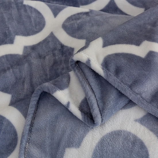 Miękki koc z mikrofibry w rozmiarze 160x200 cm – stylowy dodatek do salonu i sypialni