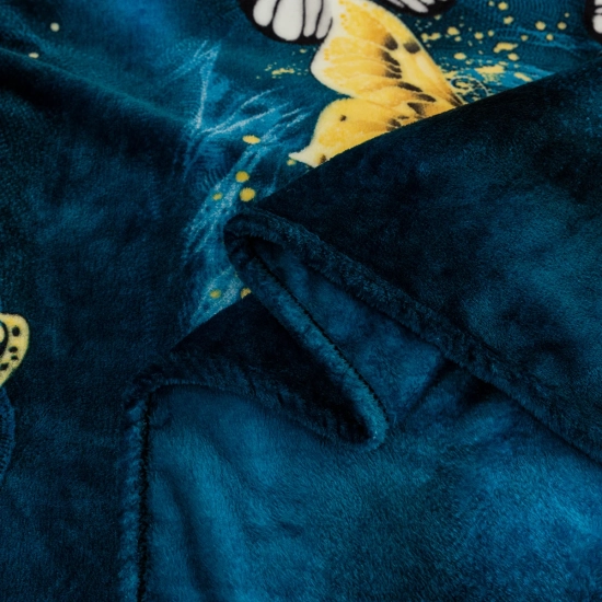 Miękki koc z mikrofibry w rozmiarze 160x200 cm – stylowy dodatek do salonu i sypialni