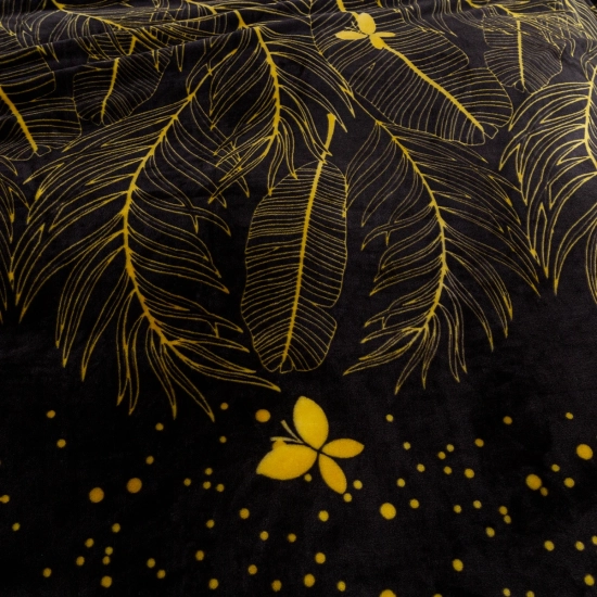 Koc z mikrofibry 200x220 cm we wzory – duży, miękki i ciepły