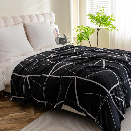 Ciepły i szybkoschnący koc mikrofibra 200x220 cm – TwójDomNa5.pl