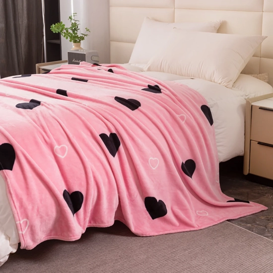 Duży dekoracyjny koc z mikrofibry 200x220 cm – idealny na łóżko małżeńskie