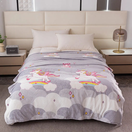 Koc dekoracyjny z mikrofibry 160x200 cm – elegancki wzór do każdego wnętrza