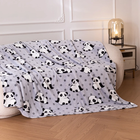 Dekoracyjny koc z mikrofibry 160x200 cm w nowoczesne wzory – TwójDomNa5.pl