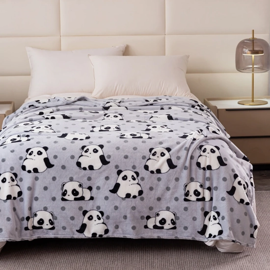 Koc dekoracyjny z mikrofibry 160x200 cm – elegancki wzór do każdego wnętrza