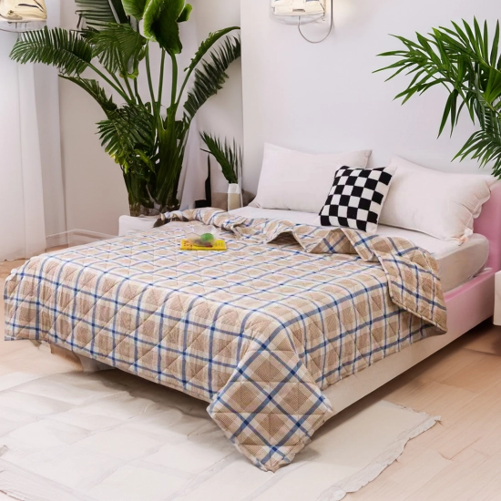 KOŁDRA LETNIA 200X220 CM TRÓJWYMIAROWA LEKKA NA LATO WAKACJE PIKOWANA