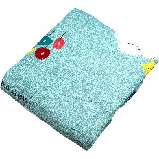 KOŁDRA LETNIA 180X220 CM TRÓJWYMIAROWA LEKKA NA LATO WAKACJE PIKOWANA