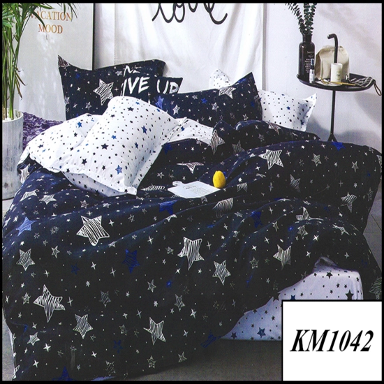 KOMPLET POŚCIELI 100% BAWEŁNA DWUSTRONNA POŚCIEL 150x200 +2 POSZEWKI