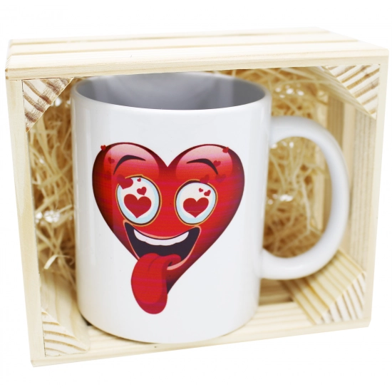 SUPER PREZENT KUBEK Z NADRUKIEM W SKRZYNCE