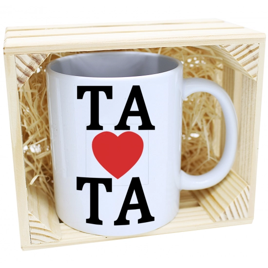 KUBEK W SKRZYNCE NA PREZENT DZIEŃ OJCA TATY TATA