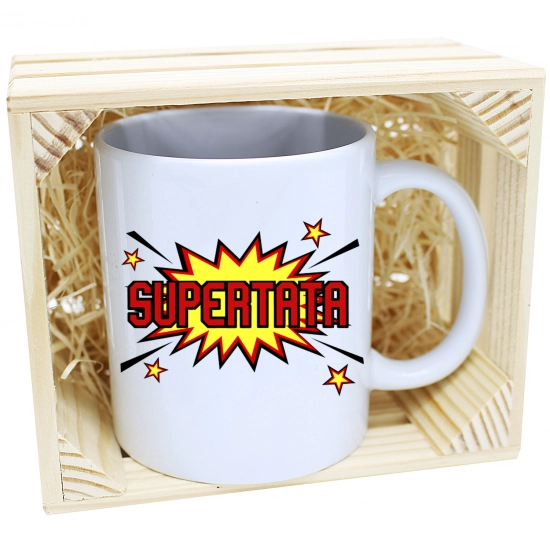 KUBEK W SKRZYNCE NA PREZENT DZIEŃ OJCA TATY TATA