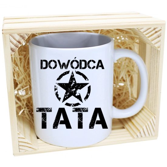 KUBEK W SKRZYNCE NA PREZENT DZIEŃ OJCA TATY TATA