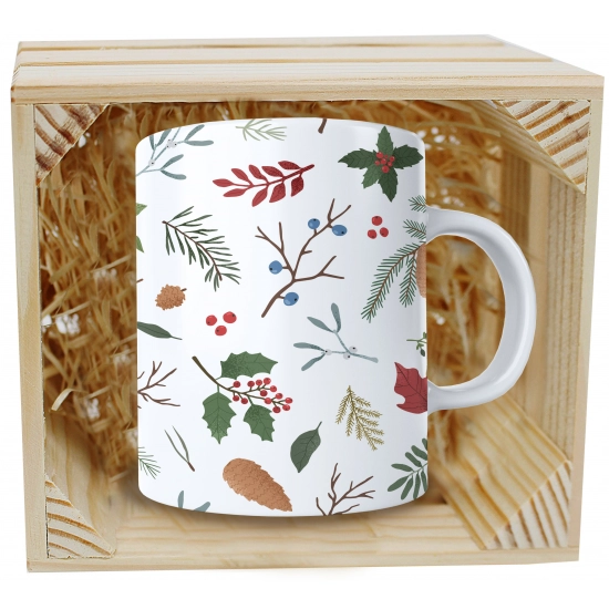 SUPER KUBEK 330ml W SKRZYNCE NA PREZENT ŚWIĄTECZNY