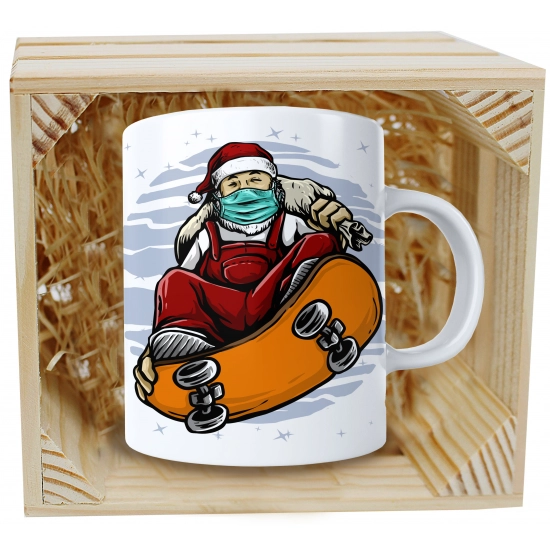 SUPER KUBEK 330ml W SKRZYNCE NA PREZENT ŚWIĄTECZNY