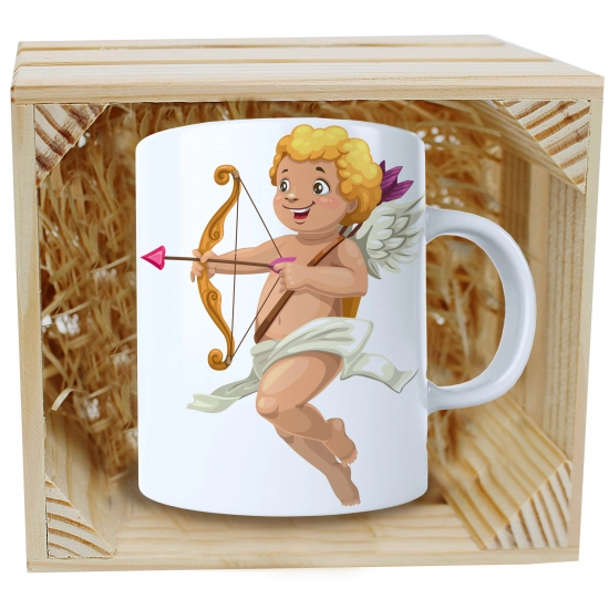 PREZENT WALENTYNKI DZIEŃ KOBIET KUBEK W SKRZYNCE