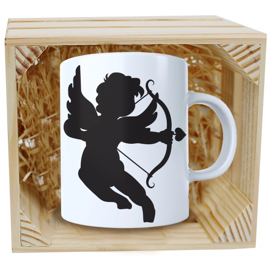 PREZENT WALENTYNKI DZIEŃ KOBIET KUBEK W SKRZYNCE