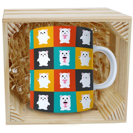 PREZENT WALENTYNKI DZIEŃ KOBIET KUBEK W SKRZYNCE