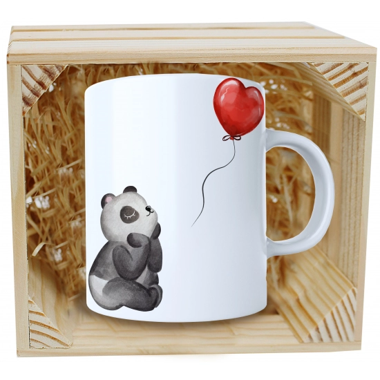 PREZENT WALENTYNKI DZIEŃ KOBIET KUBEK W SKRZYNCE