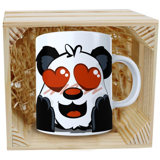 PREZENT WALENTYNKI DZIEŃ KOBIET KUBEK W SKRZYNCE