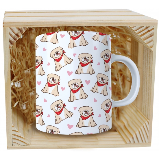 PREZENT WALENTYNKI DZIEŃ KOBIET KUBEK W SKRZYNCE