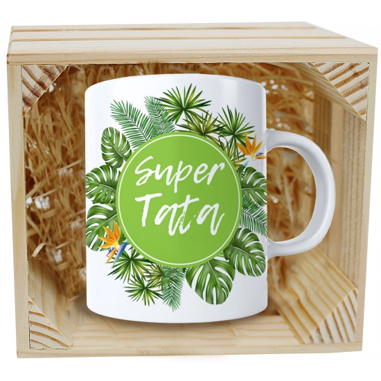 KUBEK W SKRZYNCE NA PREZENT DZIEŃ OJCA TATY TATA