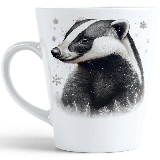 ŚWIĄTECZNY KUBEK LATTE 330ml PREZENT ŚWIĘTA ZIMOWY RENIFER JELEŃ MIKOŁAJ